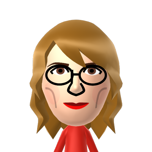 Tina Fey Mii character: Tina Fey Actor, Writer and Comedian. cast member of SNL Saturday Night Live.