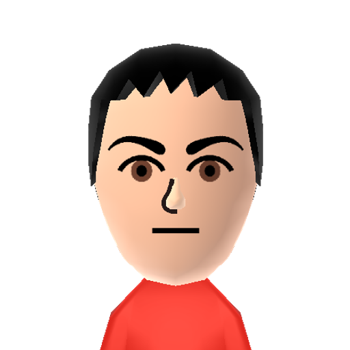 Bruce Mii character: These are extracted and derived from the Mii Central Miis from the 3DS Miitopia.