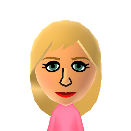 Buffy Mii character preview