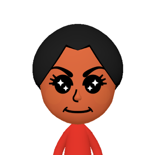 no name Mii character: This Mii is from the Switch SDK as a SampleDB Mii.