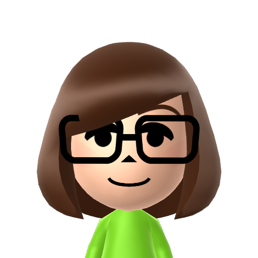 Isabelle Mii character: These are extracted and derived from the Mii Central Miis from the 3DS Miitopia.