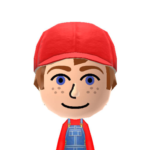 Jacob Mii character preview