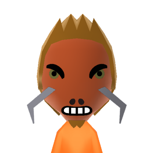Larfleeze Mii character: DC's Orange Lantern