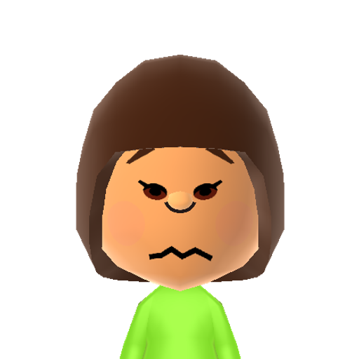 HatenoVilla Mii character: Breath of the Wild uses an extended Mii format, commonly referred to as a UMii. This is a Mii extracted in UMii format, with a scripted conversion to CHARINFO (a more normalized Mii format).