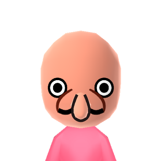 Zoidberg Mii character: These are extracted and derived from the Mii Central Miis from the 3DS Miitopia.