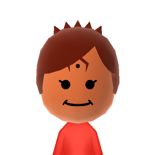 Flame Prin Mii character: Princess of the Flame Kingdom and Finn's love interest from "Adventure Time with Finn and Jake".