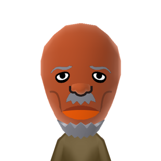 Fleece Mii character: A Mii from TheKingSha TikToks