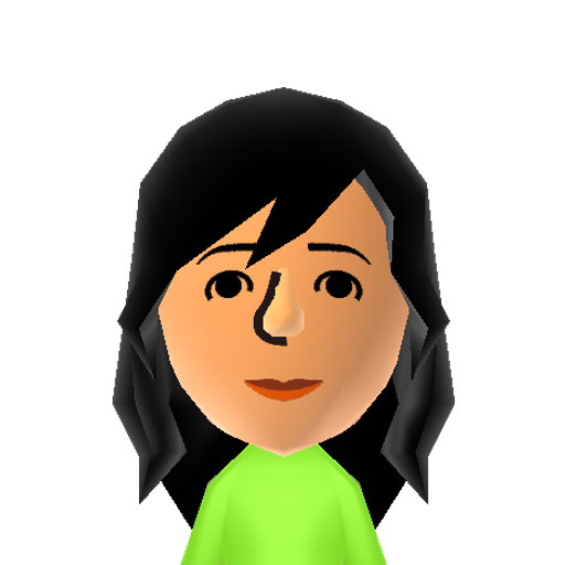 Lizard Mii character: NNID: Lizalandro