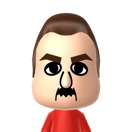? Mii character: A Mii uploaded to Check Mii Out Channel (WiiLInk)