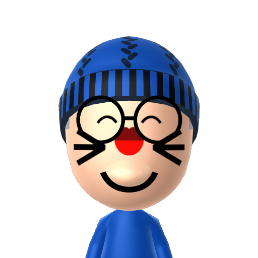 ? Mii character: A Mii uploaded to Check Mii Out Channel (WiiLInk)