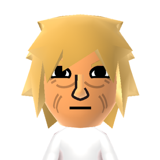 Lemon Hope Mii character: The free spirted son of Lemongrab from "Adventure Time with Finn and Jake".