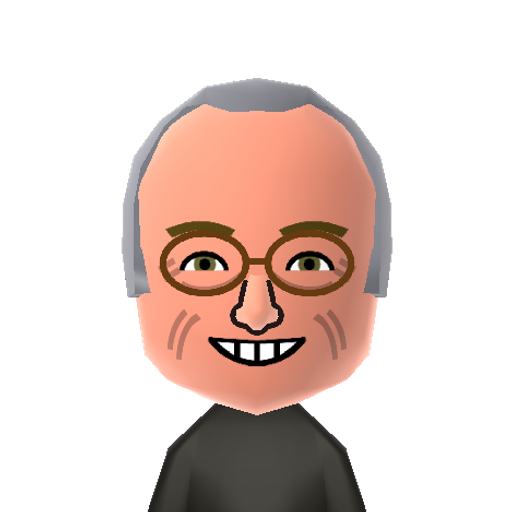 B Sanders Mii character preview