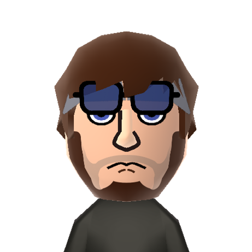 Snake Mii character preview