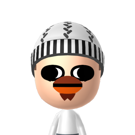 Chicken Mii character: These are extracted and derived from the Mii Central Miis from the 3DS Miitopia.