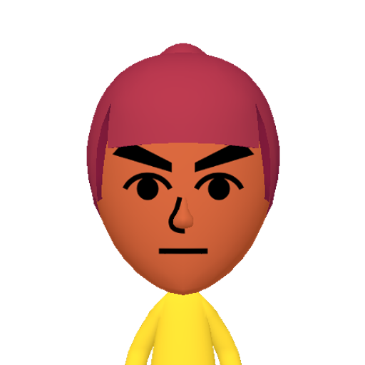 no name Mii character: This Mii is from the Switch SDK as a SampleDB Mii.