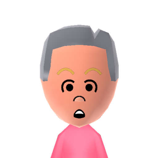 no name Mii character: A Mii from Dillon's Dead-Heat Breakers