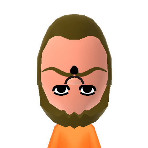 UpsideDown Mii character preview