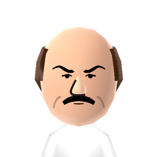 Carl Mii character preview