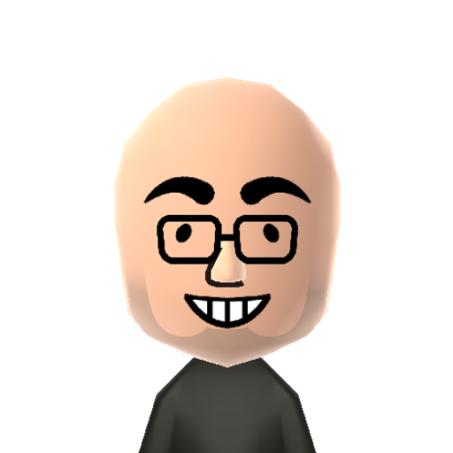 Ryan Mii character: Northernlion is a well known Youtuber and Twitch streamer. He is known for his Binding of Isaac videos. This is how his avatar is portrayed.