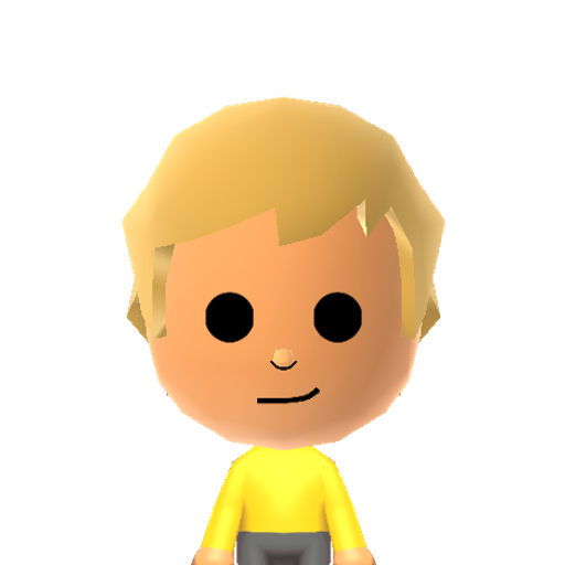 Lucas Mii character preview