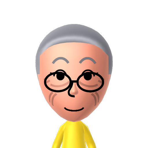 ババ Mii character: A Mii from Jinsei Game Wii