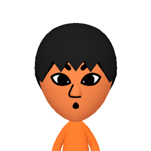 no name Mii character: This Mii is from the Switch SDK as a SampleDB Mii.
