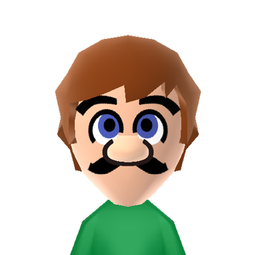 WeeGee Mii character: This is a Mii uploaded for the 3DS version and distributed by Mii Central for both the 3DS and Switch versions of Miitopia.