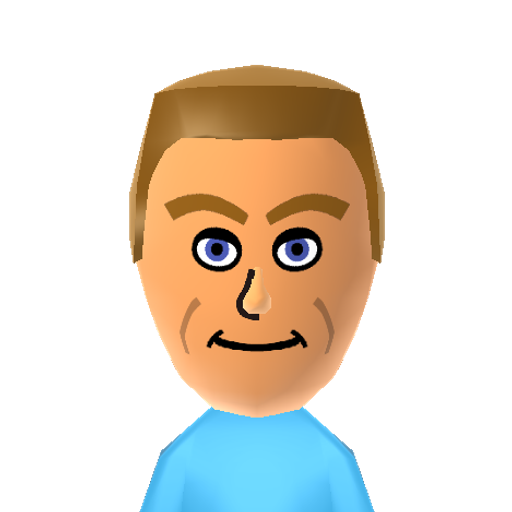 BrianRegan Mii character: Hilarious stand-up comedian.