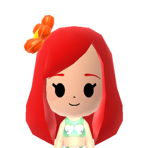 Ariel Mii character preview
