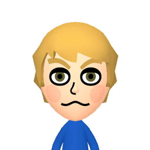 ûüýþÿĀāĂăĄ Mii character: This Mii is from the Switch SDK as a SampleDB Mii.