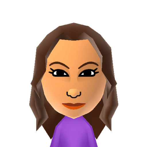 Gail Kim Mii character: WWE diva and former Women's champ.