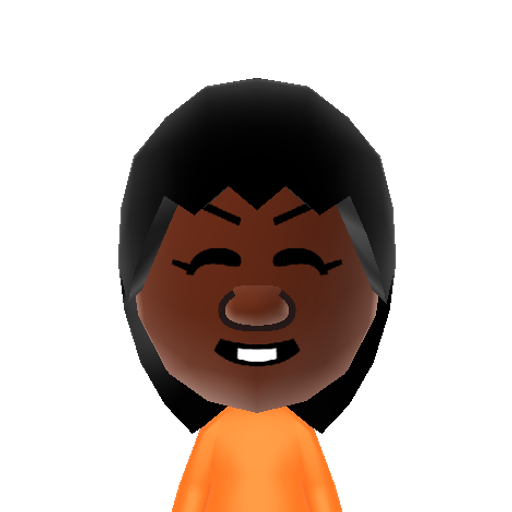 Josine Mii character: Random Mii I imagined while looking through Wii Fit Jogging sound effects