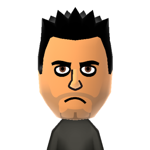 Slade W. Mii character: From the TV show "Arrow." He was stranded on an island with Oliver Queen and later became the DC villain Deathstroke. Played by Manu Bennett.