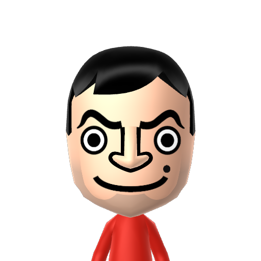 Mr.Bean Mii character: These are extracted and derived from the Mii Central Miis from the 3DS Miitopia.