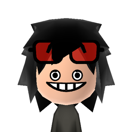 JeftKiller Mii character: The famous killer from a creepypasta story.