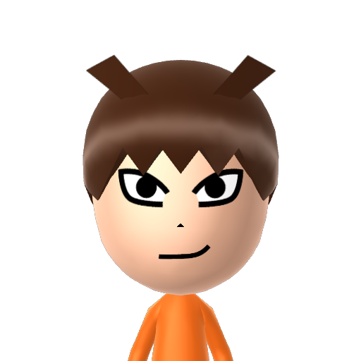 ? Mii character: A Mii uploaded to Check Mii Out Channel (WiiLInk)