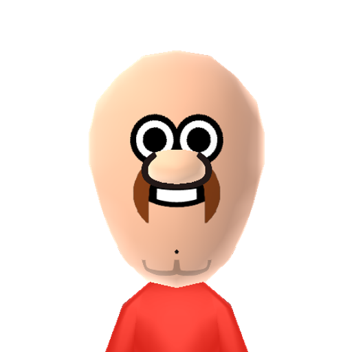Uncle G Mii character preview