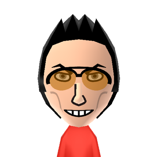 Travis Mii character preview