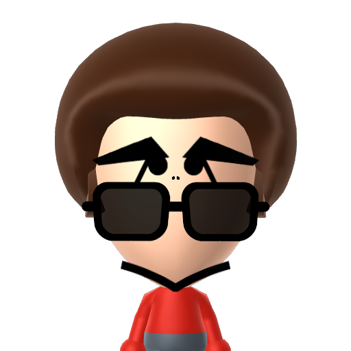 ? Mii character: A Mii uploaded to Check Mii Out Channel (WiiLInk)