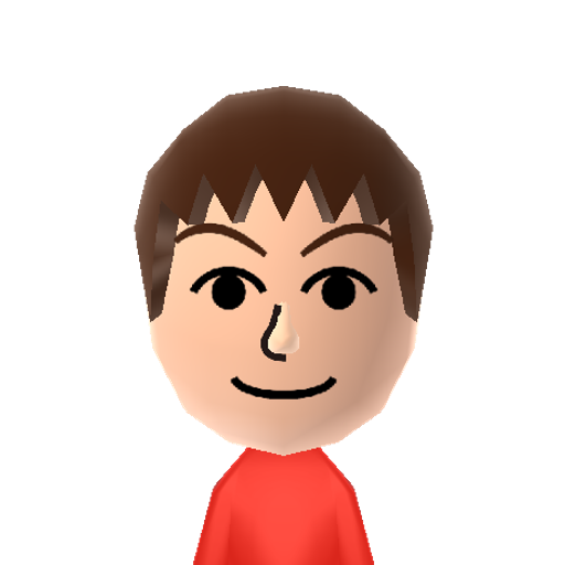 ゆうた Mii character: NNID: zuzuo-z