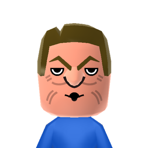 Al Gore Mii character preview