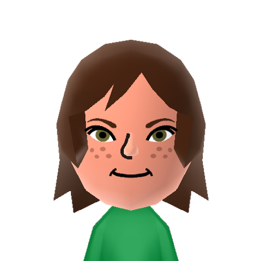 M and M Mii character: (Source: https://www.colorslive.com/painting/716936)