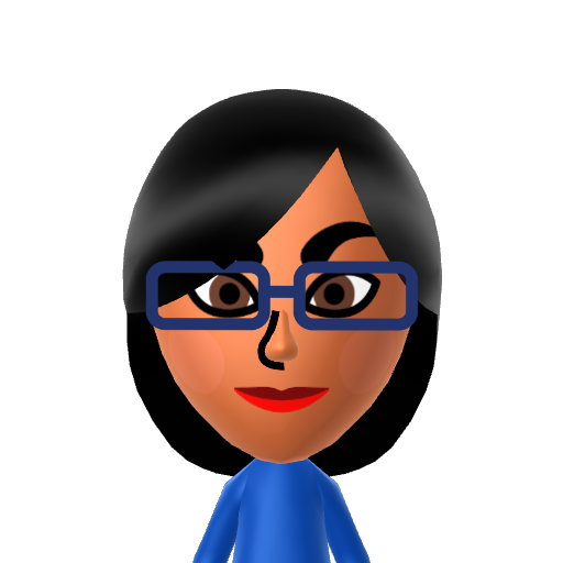Ariel Mii character: A Mii from You Play Motion, a mod for Wii Play Motion.