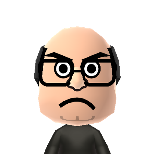 Frank Mii character: Character from the tv show "It's Always Sunny in Philadelphia"