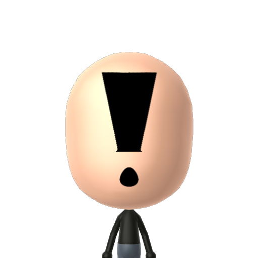 Achtung ! Mii character: These are extracted and derived from the Mii Central Miis from the 3DS Miitopia.