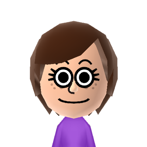 Luna Mii character preview