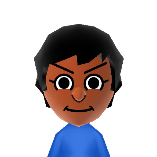 Mii598 Mii character: A Mii found in unused WaraWara files