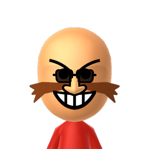 Dr Eggman Mii character: These are extracted and derived from the Mii Central Miis from the 3DS Miitopia.