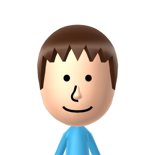 ? Mii character: A Mii uploaded to Check Mii Out Channel (WiiLInk)