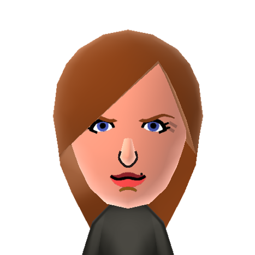 DanaScully Mii character: Character in the classic science fiction horror drama TV series "The X-Files". Played by the actress Gillian Anderson.